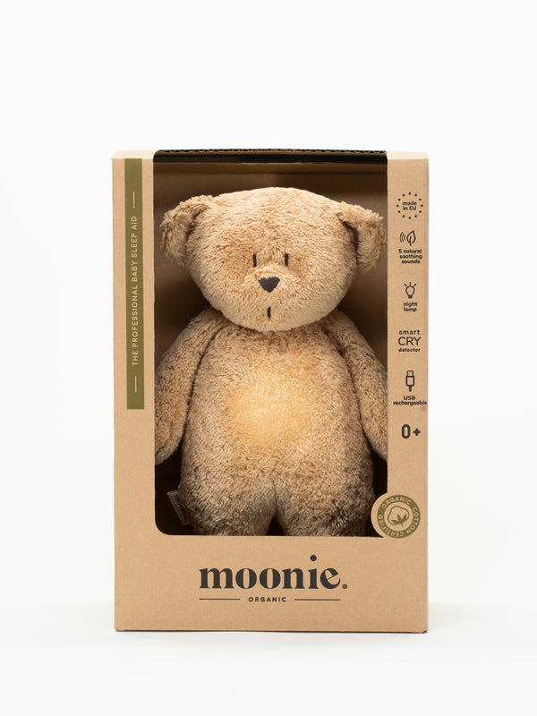 Moonie Cappuccino Organic Humming Bear