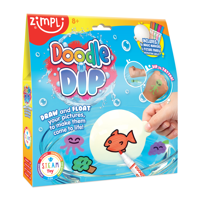 Zimpli Doodle Dip Dancing Water Drawing Kit