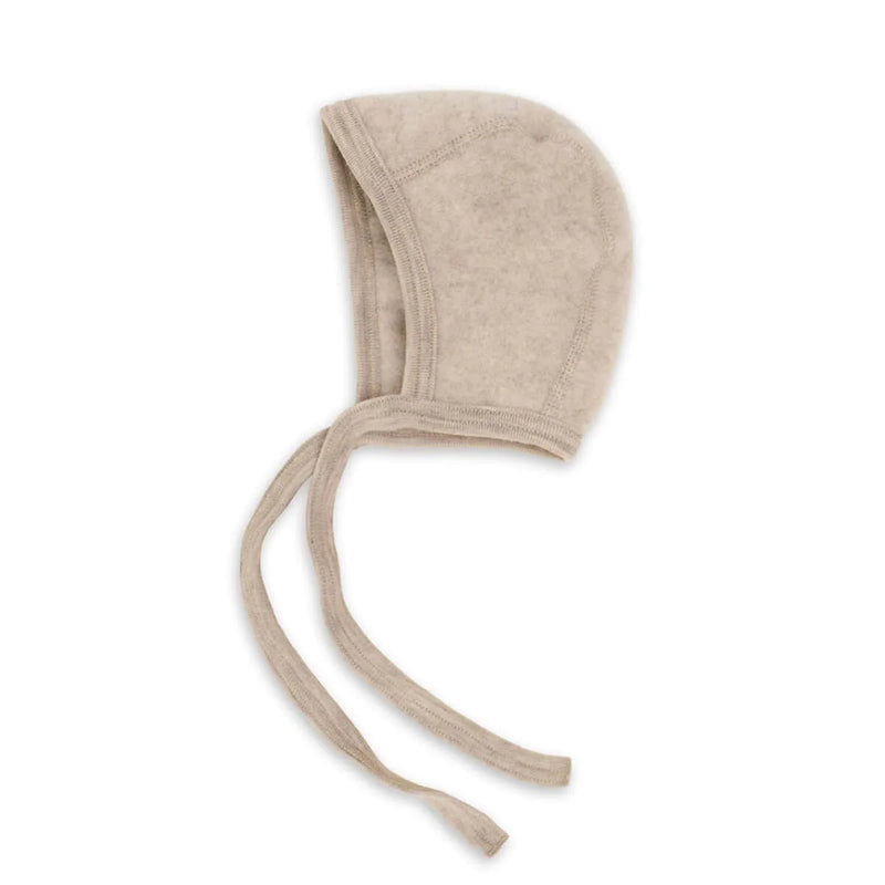 Engel Natur Sand Wool Bonnet