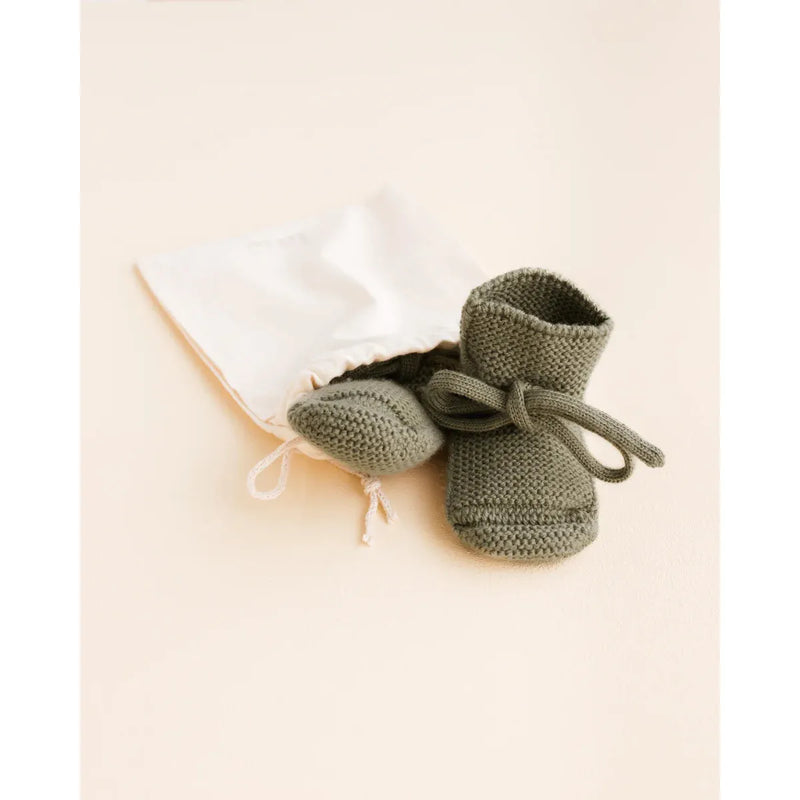 Hvid Artichoke Merino Wool Booties