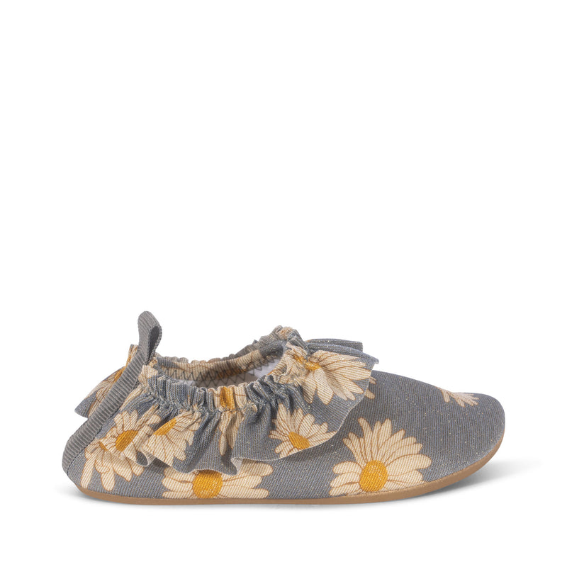 Konges Sløjd Daisy Blue Jade Frill Swim Shoes