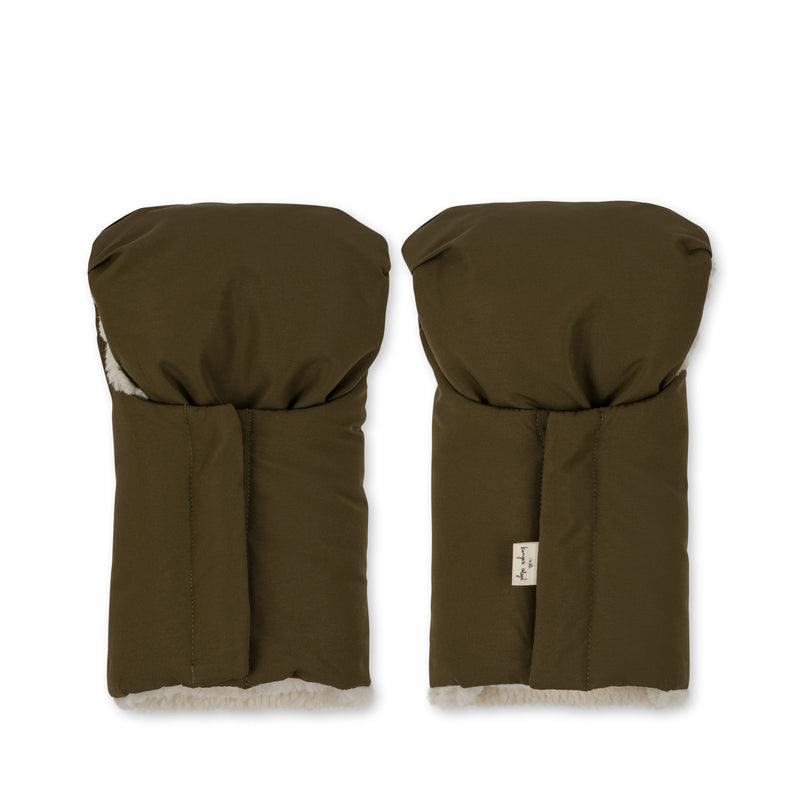 Konges Sløjd Dark Olive Stroller Mittens