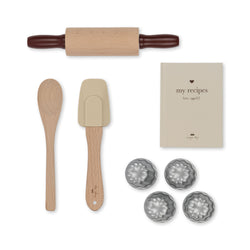 Konges Sløjd Wooden Madeline Baking Set