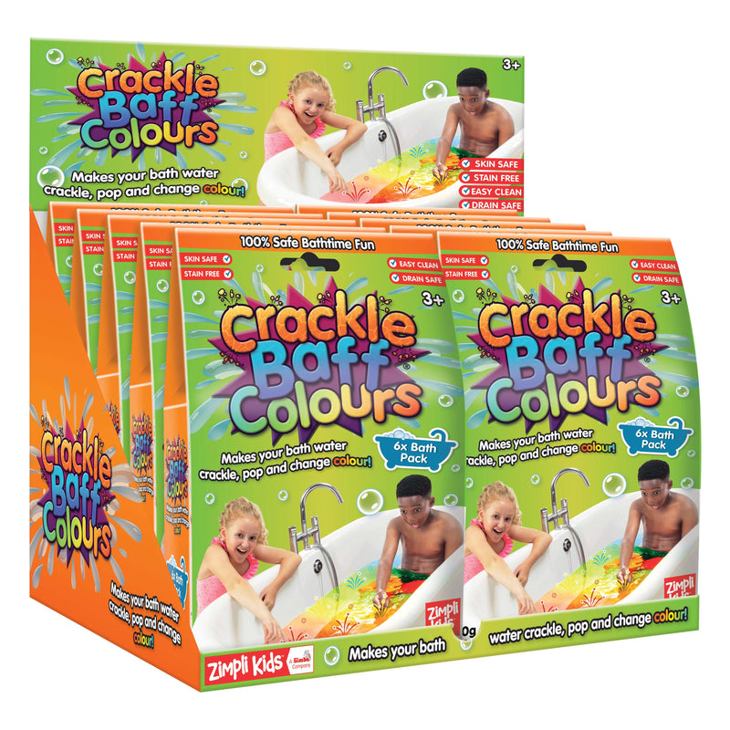 Zimpli Colour Changing Crackle & Pop Baff