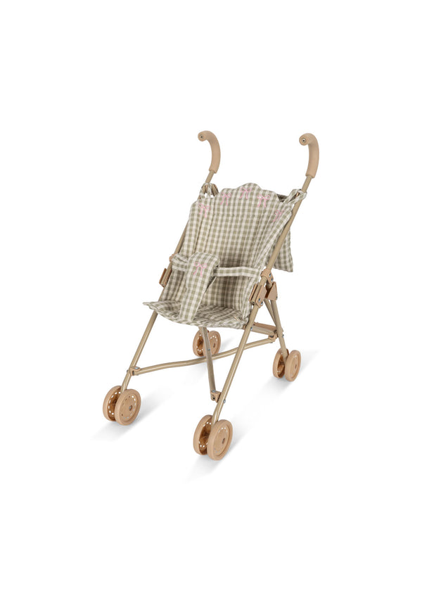 Konges Sløjd Tea Check Doll Stroller