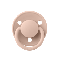 Bibs De Lux Blush Natural Rubber Pacifier