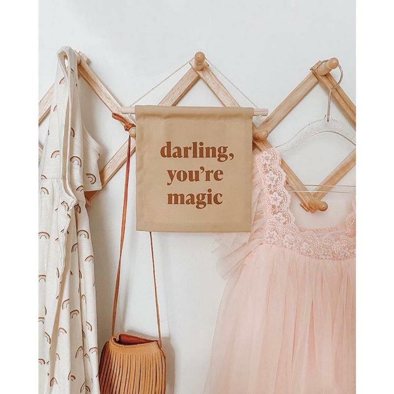 Imani Collective Peach Darling You're Magic Banner