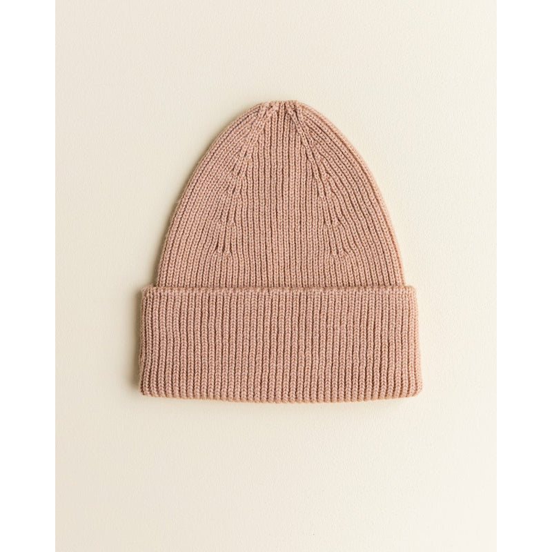 Hvid Mama Rose Merino Wool Fonzie Beanie