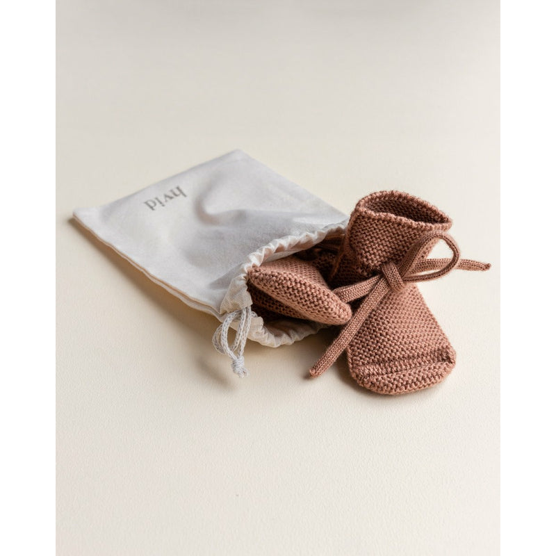 Hvid Terracotta Merino Wool Booties