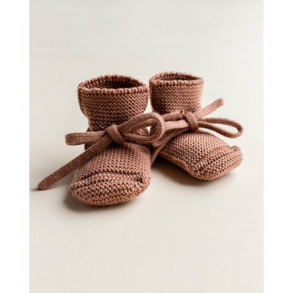 Hvid Terracotta Merino Wool Booties