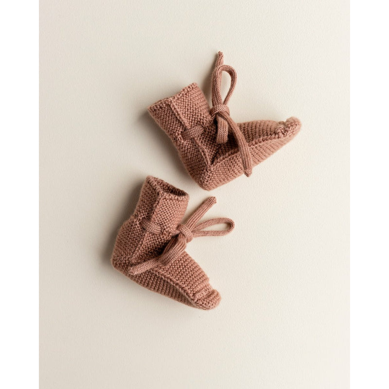 Hvid Terracotta Merino Wool Booties