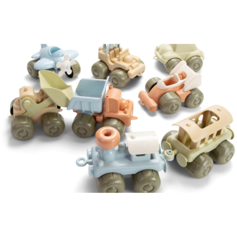 Dantoy Bioplastic Toy Trains Set