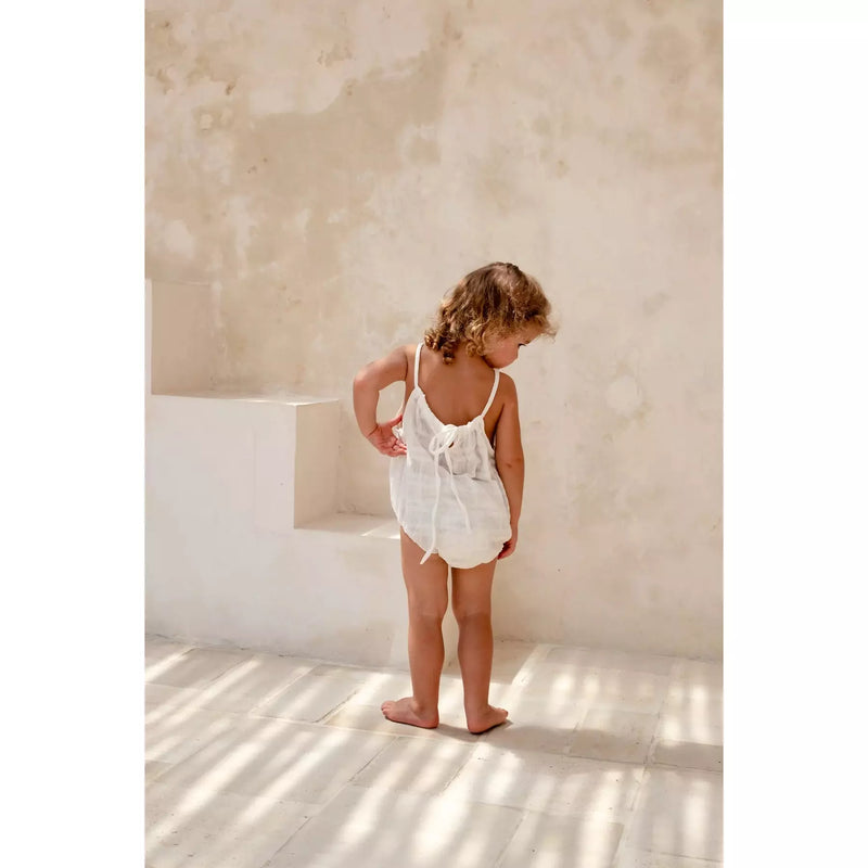 Illoura White Field Romper