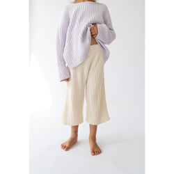 Illoura Vanilla Essential Knit Ribbed Pants