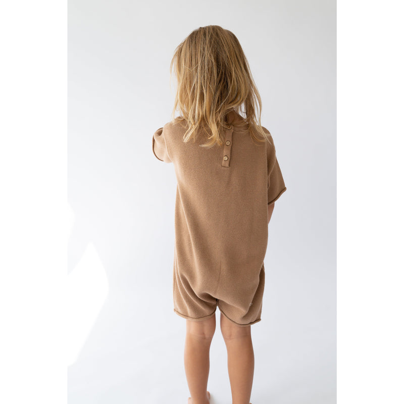 Illoura Chocolate Essential Knit Romper