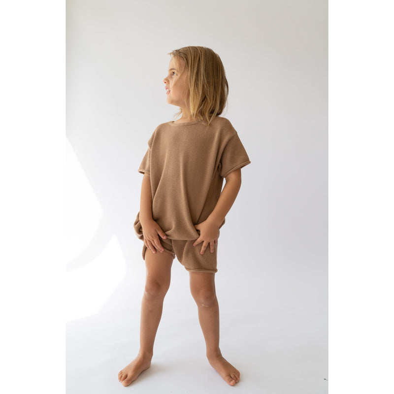 Illoura Chocolate Essential Knit Romper