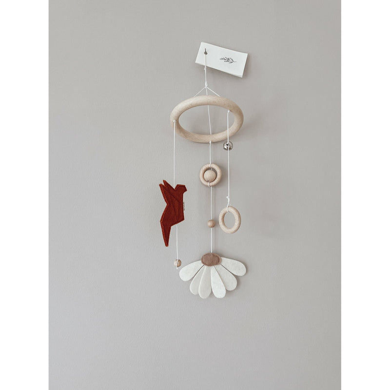 Bezisa Daisy Daylight Terra Wooden Mobile