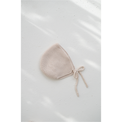 Illoura Natural Alba Knit Bonnet