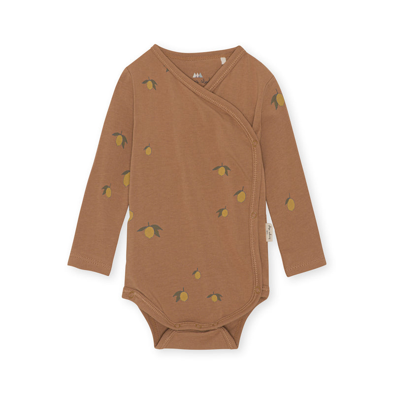 Konges Sløjd Lemon Brown Newborn Body