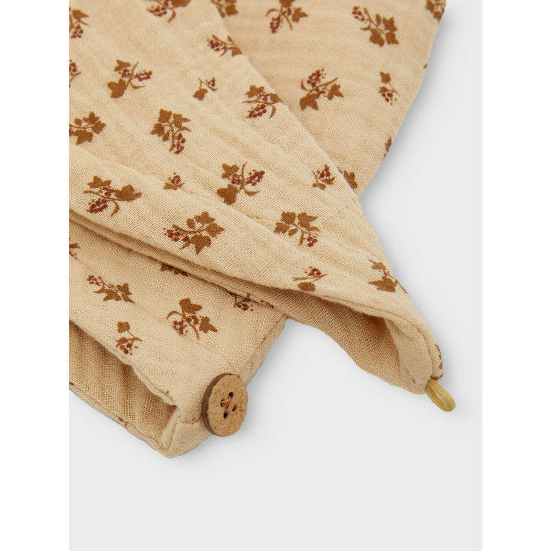 Lil' Atelier Croissant Floral Muslin Turban