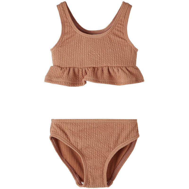 Lil' Atelier Mocha Frill Bikini