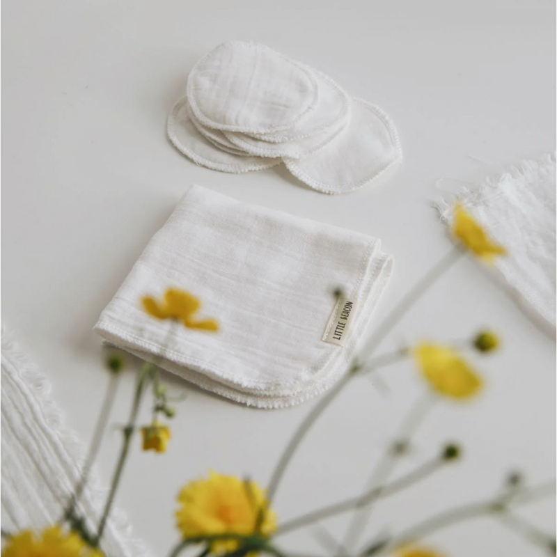 Little Beacon Organic Cotton Muslin Face Set