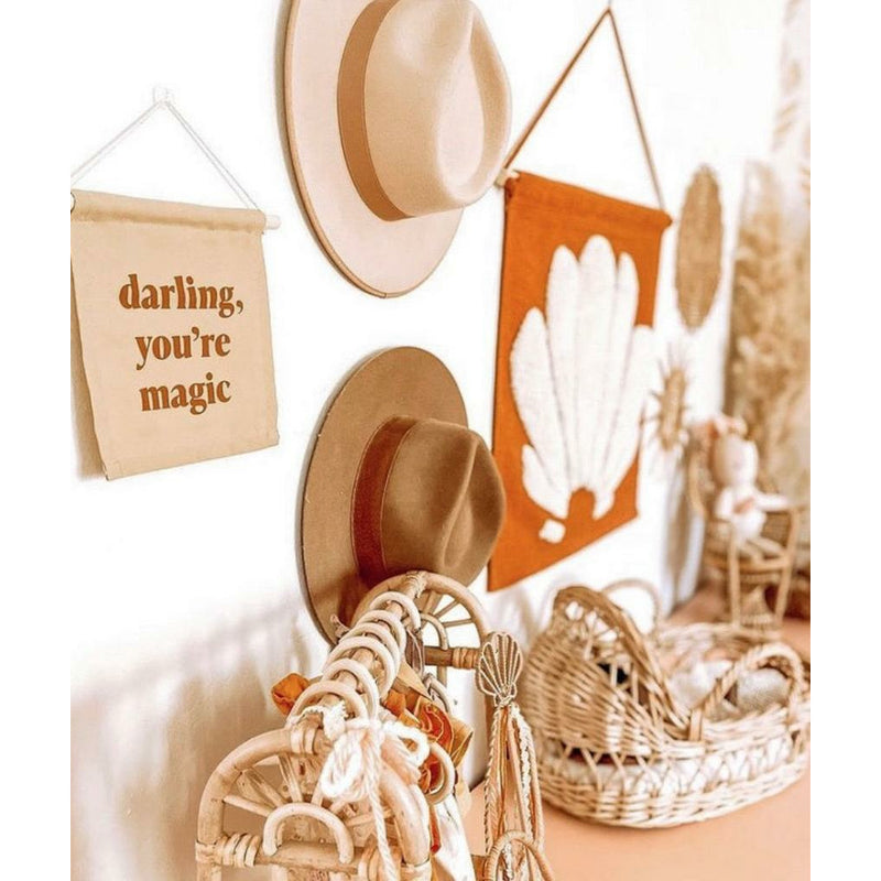 Imani Collective Peach Darling You're Magic Banner