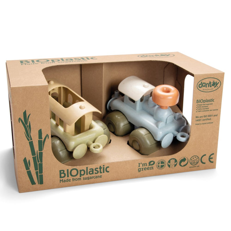 Dantoy Bioplastic Toy Trains Set