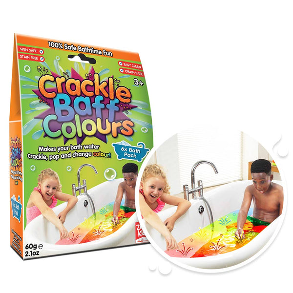 Zimpli Colour Changing Crackle & Pop Baff