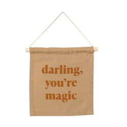 Imani Collective Peach Darling You're Magic Banner