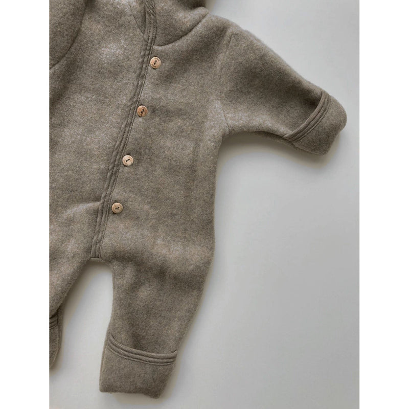 Engel Natur Walnut Wool Overalls