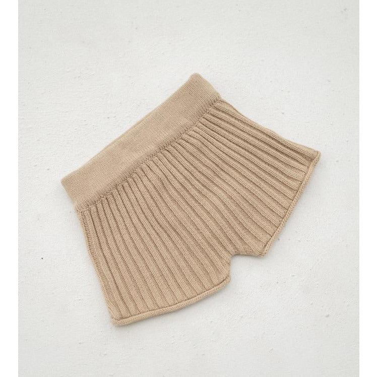 Illoura Caramel Essential Knit Shorts