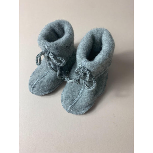 Engel Natur Grey Melange Wool Booties