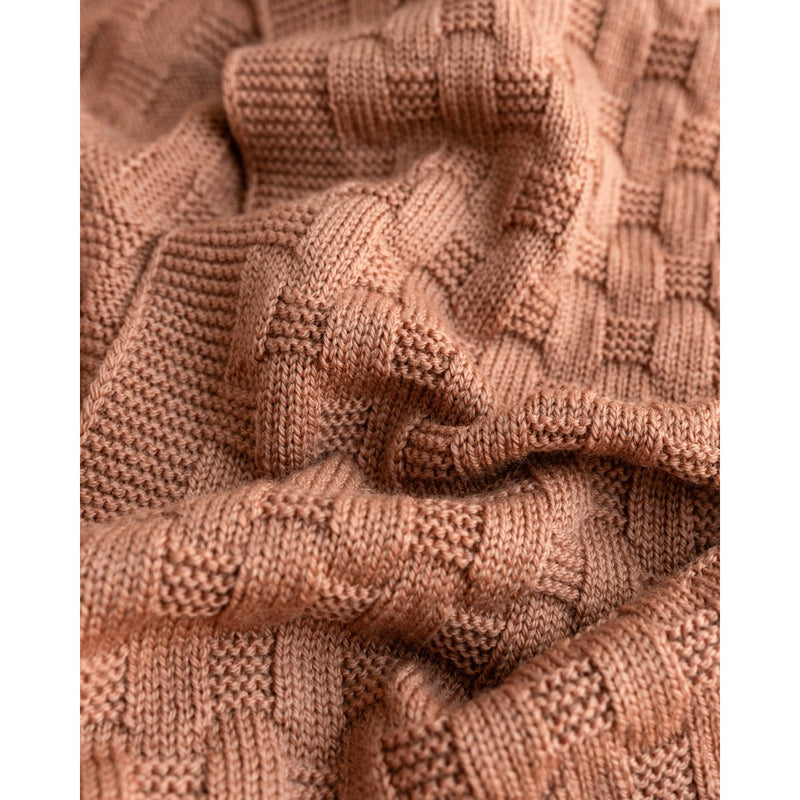 Hvid Terracotta Merino Wool Fiona Scarf